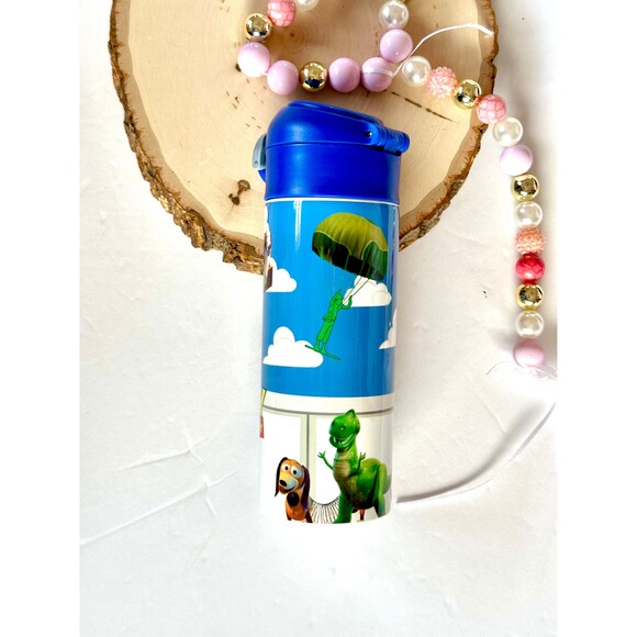 Storytelling Toys Sublimation Reusable Tumbler, Toddler Sippy Cup with Straw - Picture 3 of 10